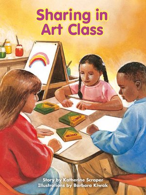 cover image of Sharing in Art Class